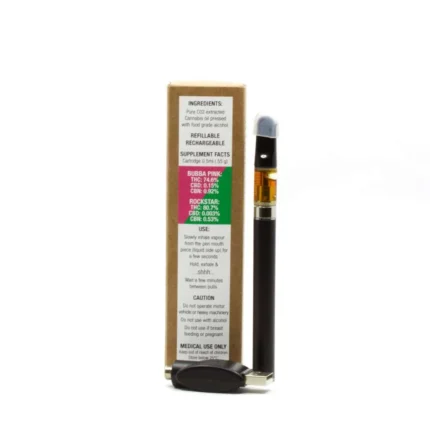 Bubba Pink & Rockstar CO2 Oil Refillable Vape Pen