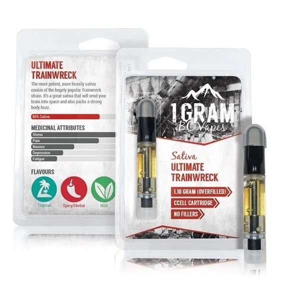 Buy BC Vapes THC Distillate Vape Cartridges