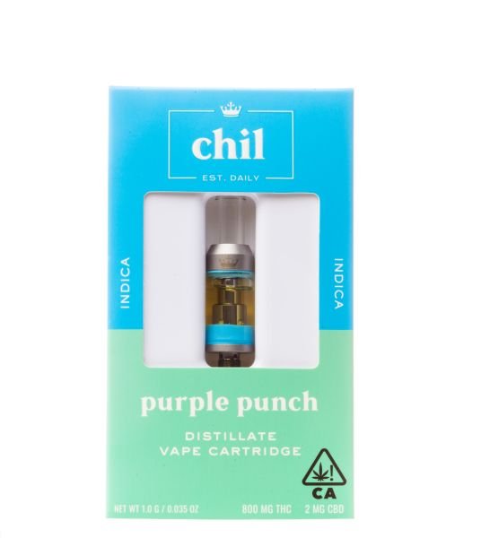 Buy Chil Purple Punch Vape Cartridges