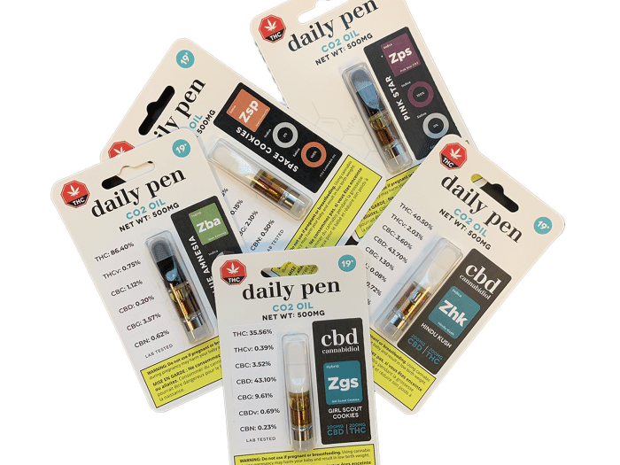 Buy Daily Pen : CO2 Oil Vape Cartridge