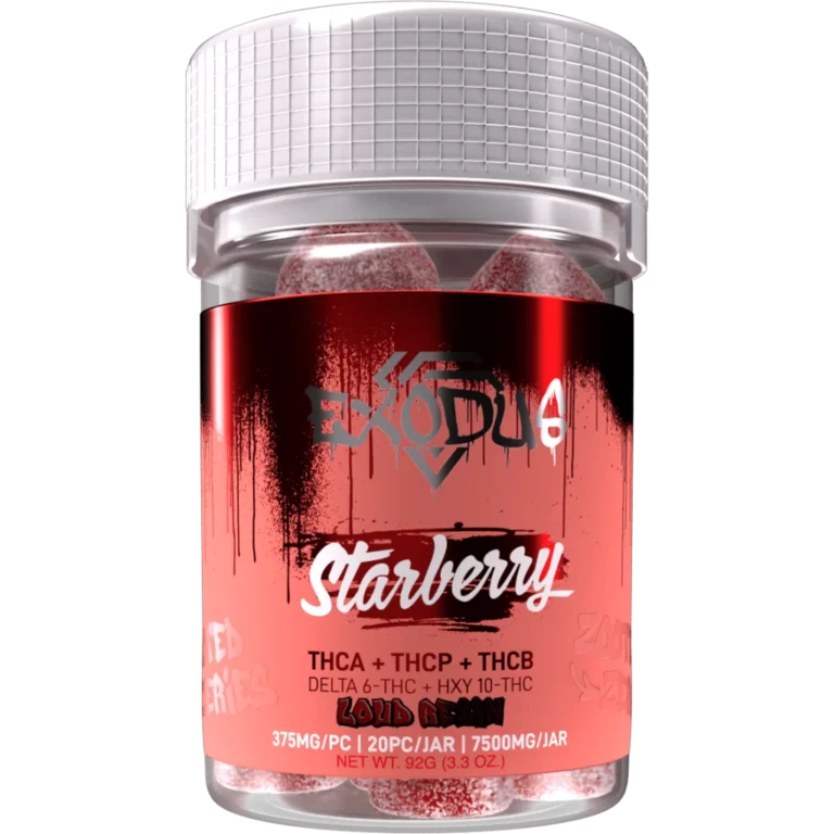 Exodus Zooted Zeries 7500mg Loud Resin Gummies