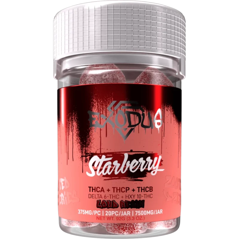 Exodus Zooted Zeries 7500mg Loud Resin Gummies