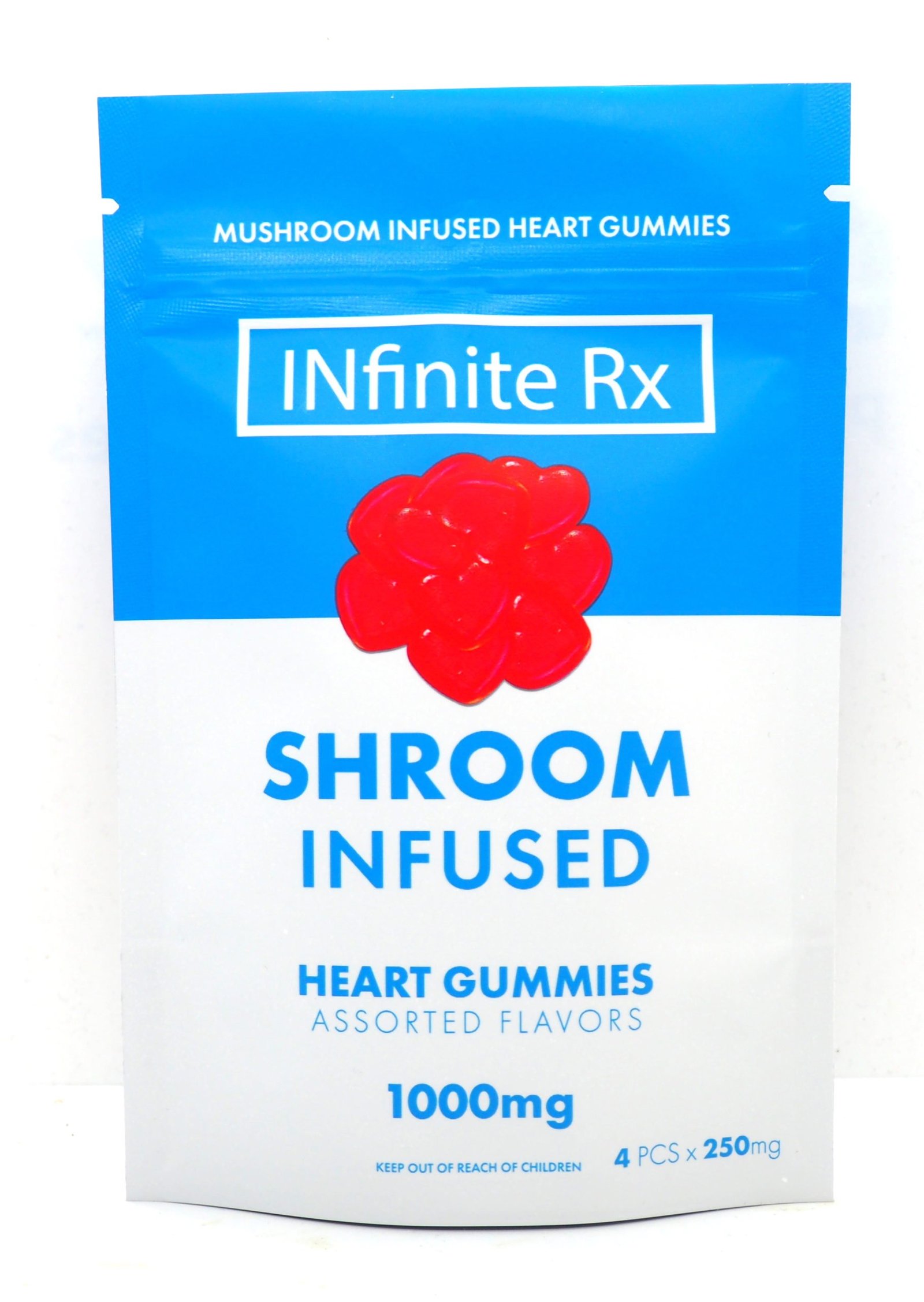 INfinite Rx Shroom Infused Heart Gummies Edibles (1000mg) INfinite Rx Shroom Infused Heart Gummies Edibles (1000mg)