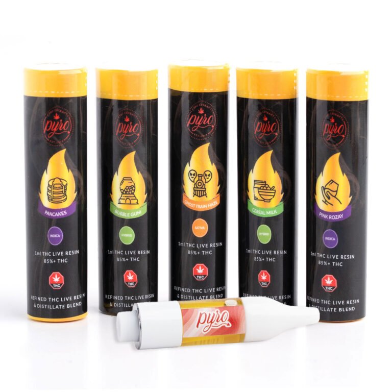 Live Resin Vape Cartridges (Pyro Extracts) | Herb Approach | Dispensary