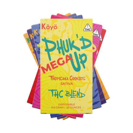 PHUK'D UP | THC BLEND DISPOSABLE VAPE | MEGA 6.5G