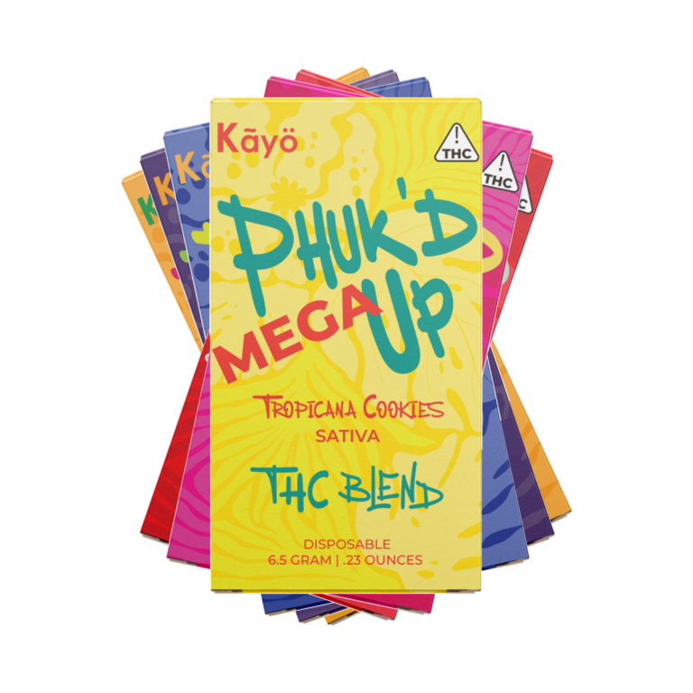 PHUK'D UP | THC BLEND DISPOSABLE VAPE | MEGA 6.5G