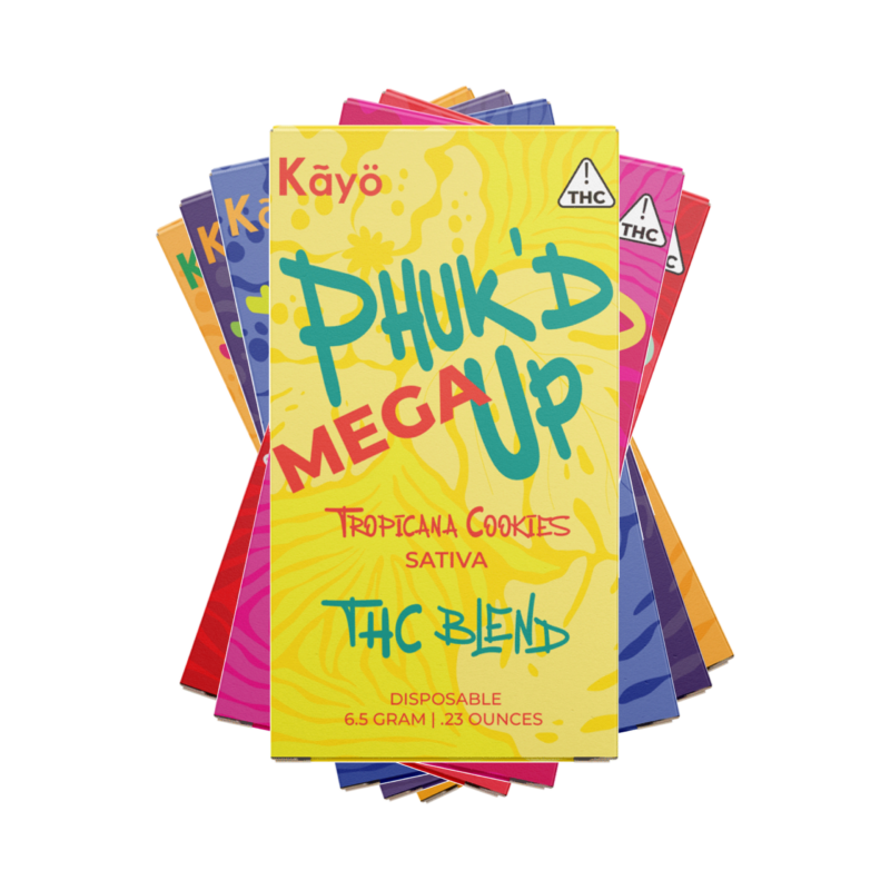 PHUK'D UP | THC BLEND DISPOSABLE VAPE | MEGA 6.5G