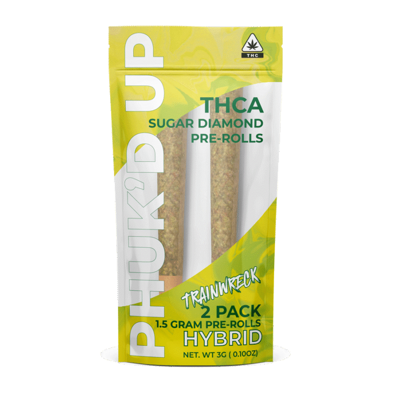PHUK'D UP | THCA SUGAR DIAMOND INFUSED PRE-ROLLS | 2-PACK