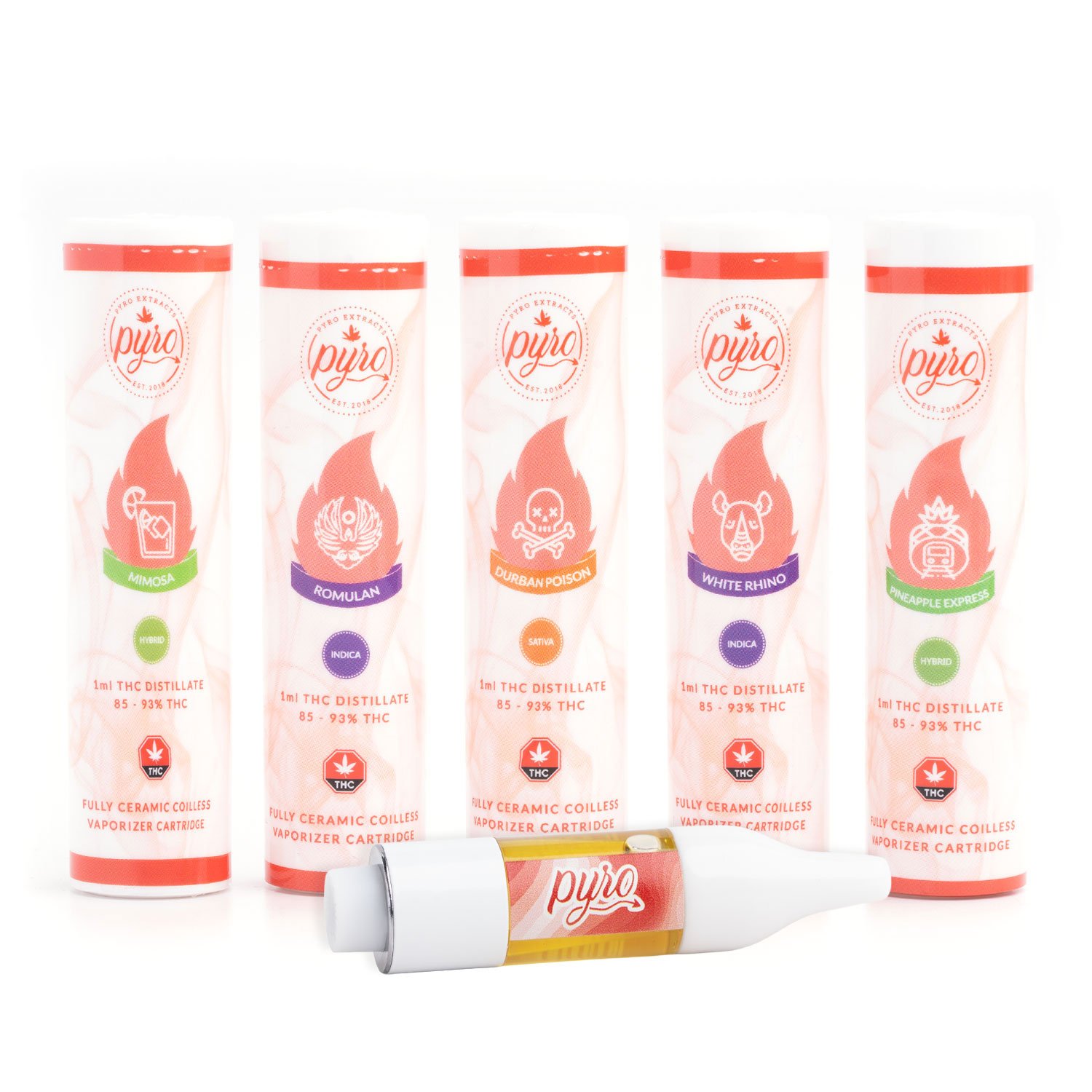 Pyro Extracts 1g Ceramic Cartridge | Herb Approach | Online Dispensary Pyro Extracts 1g Ceramic Cartridge | Herb Approach | Online Dispensary