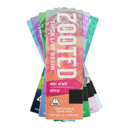 ZOOTED | THCA LIVE RESIN DISPOSABLE VAPE | 1G