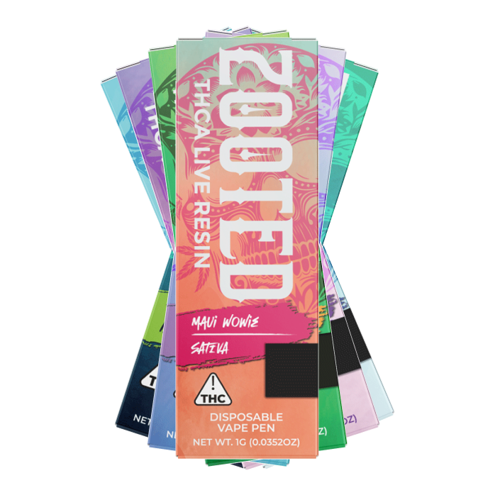 ZOOTED | THCA LIVE RESIN DISPOSABLE VAPE | 1G